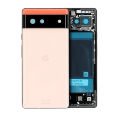 Baksida för Google Pixel 6 (Äkta OEM) (Kinda Coral)