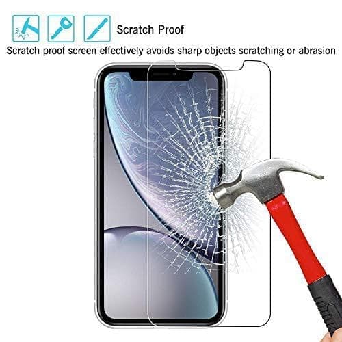 3-pack iPhone 11/XR skärmskydd 2.5D