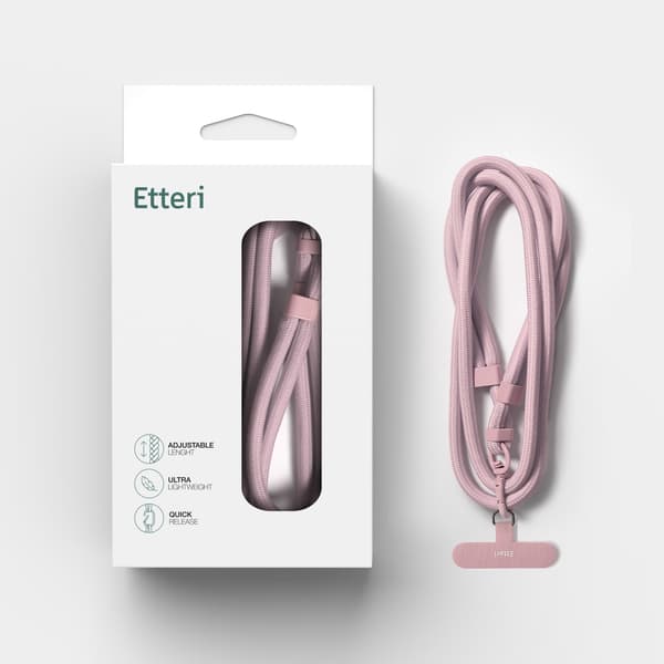 Etteri universal nackrem för telefoner ljusrosa rosa