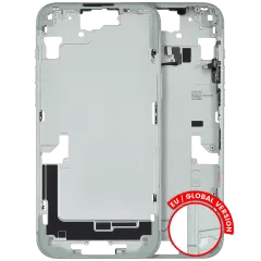 Mellanramshölje med smådelar för iPhone 15 Plus (EU / Global version) (Begagnad OEM-dragning: Klass B) (Grön) grön
