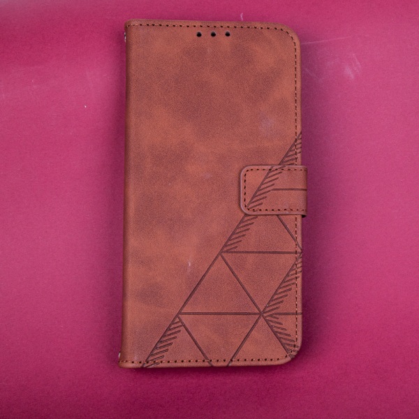 Smart Trendigt Porto fodral för iPhone 14 pro max  6,7" brunt brun