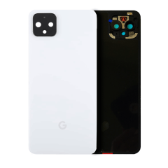 Bakglas för Google Pixel 4 (Äkta OEM) (Clearly White) vit