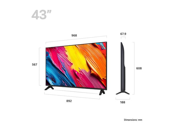 LG 43QNED70A6A 43 4K UHD (2160p) Smart TV