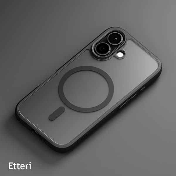 Etteri Matt Mag skal för iPhone 16 Plus svart