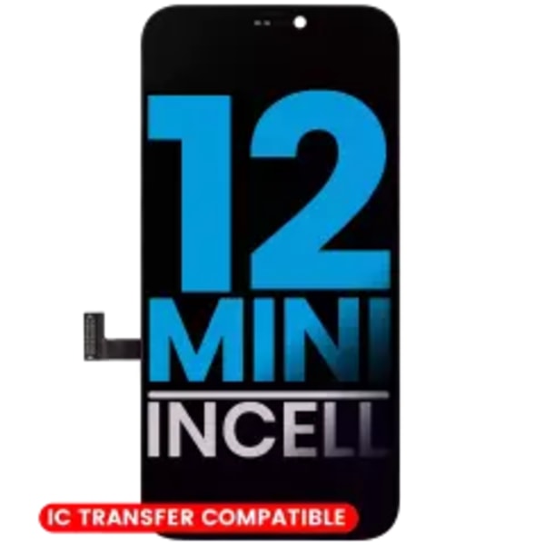 LCD-enhet för iPhone 12 Mini (Eftermarknad: AQ7 / Incell)