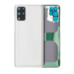 Baksidesglas med kameralins för Samsung Galaxy S20 Plus 5G (ingen logotyp) (Aftermarket Plus) (Cloud White) vit