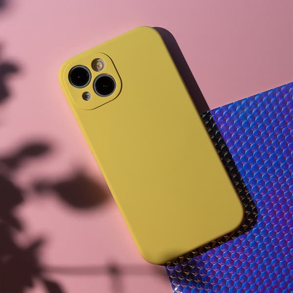 Mag Invisible skal till iPhone 14 Pro 6,1\" pastellgul