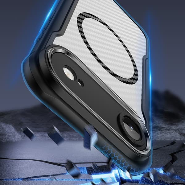 Defender Carbon Mag fodral för iPhone 17 Air svart