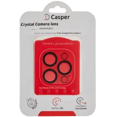 Casper Kameralinsskydd för iPhone 14 Pro / 14 Pro Max (Crystal Full Cover)