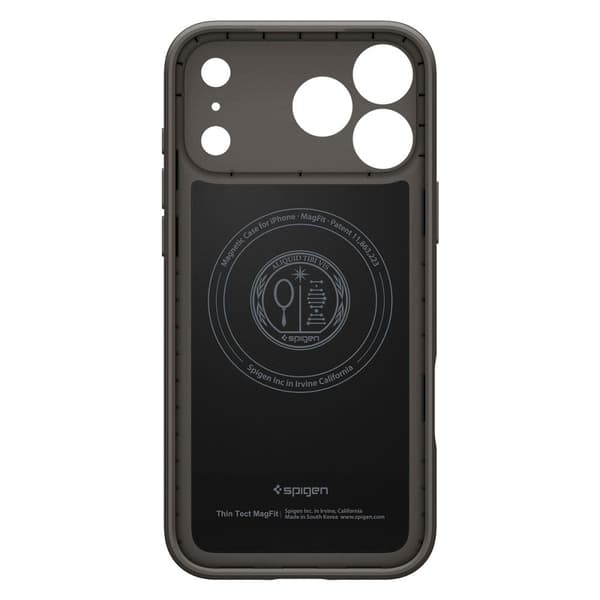 Spigen Thin Fit Mag Magsafe fodral för iPhone 17 Pro Gunmetal