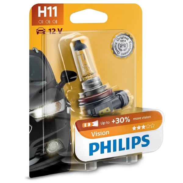 Philips H11 Vision Billampa 12V 55W 12362PRB1