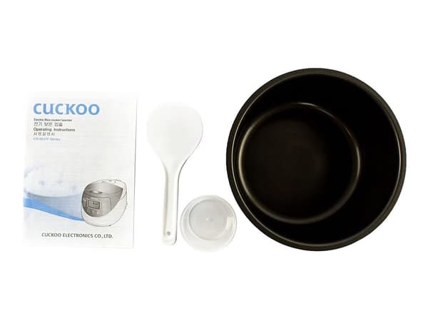 Cuckoo Riskoger 1.08liter 580W vit/pink