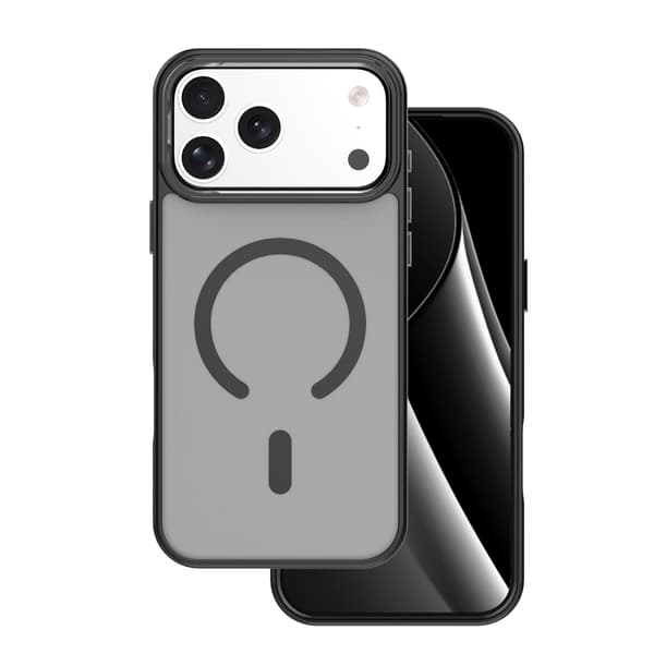 Frozen Mag skal för iPhone 17 / 18 svart svart