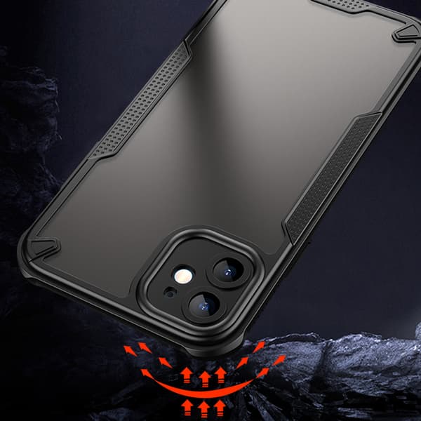 Defender Matt skal för iPhone 11 svart