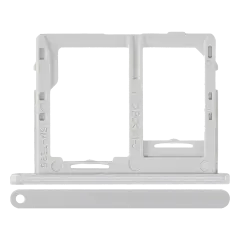 SIM-kortsfack för Samsung Galaxy Tab A 10.5\" (T595 / T597) (2018) (LTE-version) (vit)
