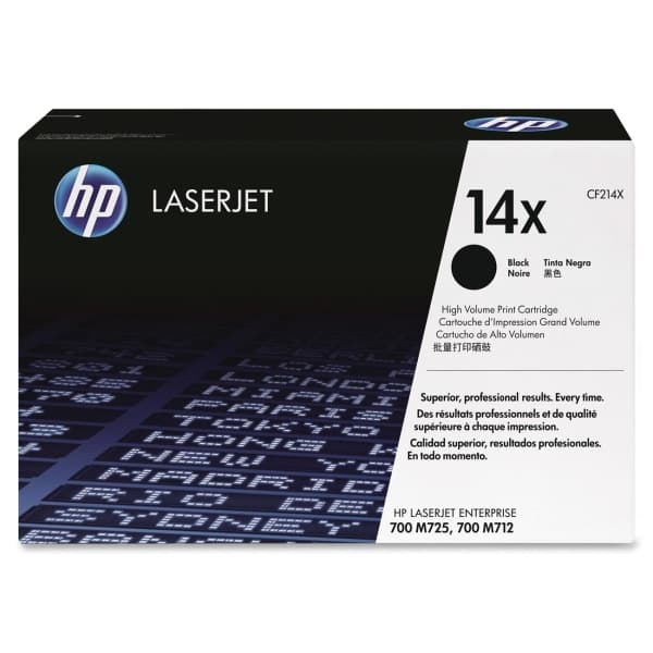 HP 14X svart 17500 sidor Toner CF214X