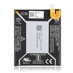 Ersättningsbatteri för Google Pixel 3a (G020E-B) (Äkta OEM)