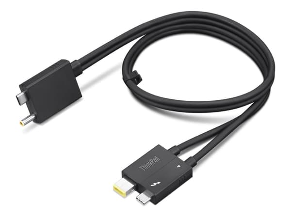 Lenovo Split Cable Thunderbolt kabel 70cm svart