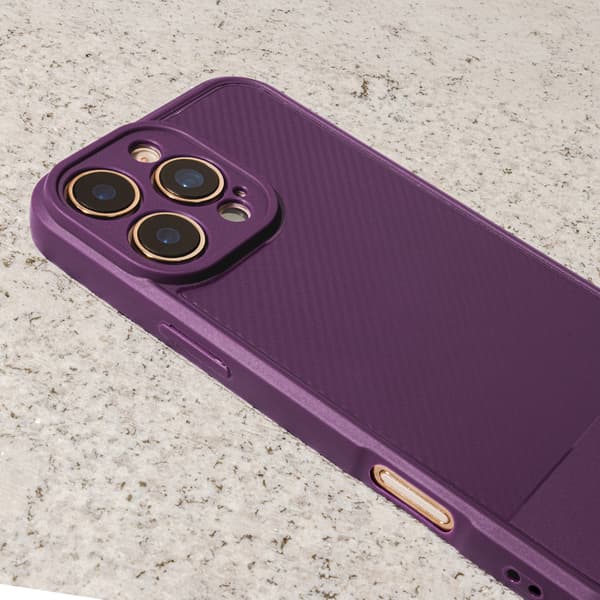 Simple Carbon skal för iPhone 17 Air lila