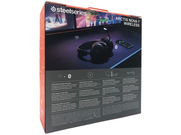 SteelSeries Arctis Nova 7 trådlös hörlurar svart