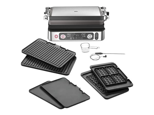 Braun MultiGrill 9 Pro CG 9167 Grill svart/rustfrit stål svart