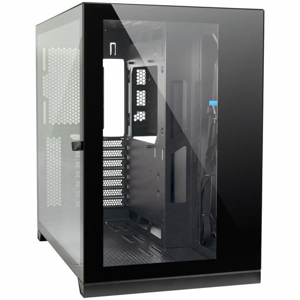 Inter-Tech C-703 Vision Tower ATX svart