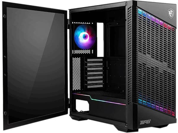 MSI MPG VELOX 100P AIRFLOW Tower Udvidet ATX svart