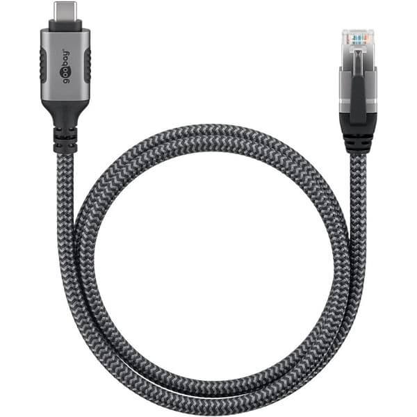 Goobay USB-C 3.1 till RJ45 netvärksadapter 1.5 m CAT6 1 Gbit/s