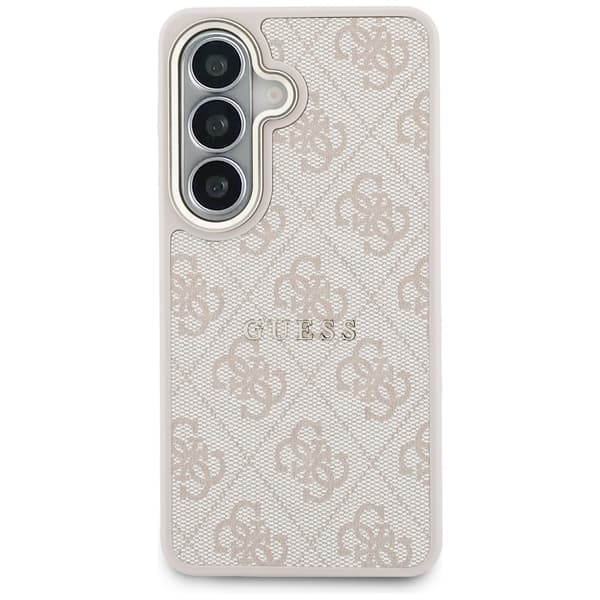 Guess skal 4G Embossed Ring MagSafe för Samsung Galaxy S26 Plus rosa