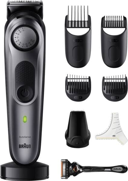 Braun BeardTrimmer 7 BT 7420 Batteri 40 2 cm Grå