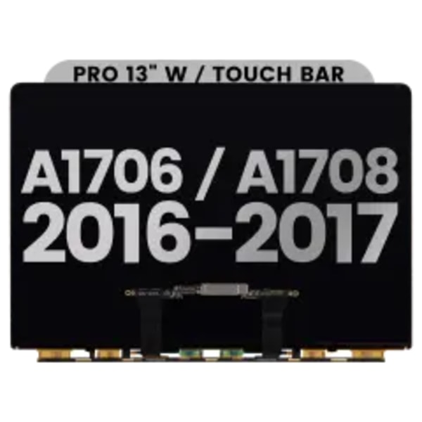 Endast LCD-panel för MacBook Pro 13\" A1706 / A1708 (2016-2017)