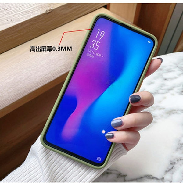 Genomskinligt Matt fodral För iphone 13 grön