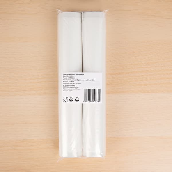 Huslog vakuumförpackning 2 st 28 x 300 cm AK-540234