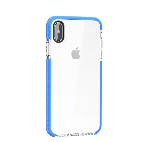 Hög genomskinlighet TPU + D30 fodral för iPhone Xs max