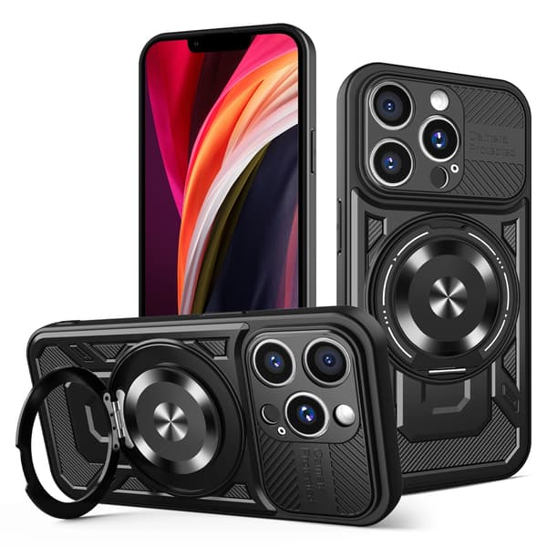 Defender Armor Mag-fodral för iPhone 14 Pro 6,1\" svart