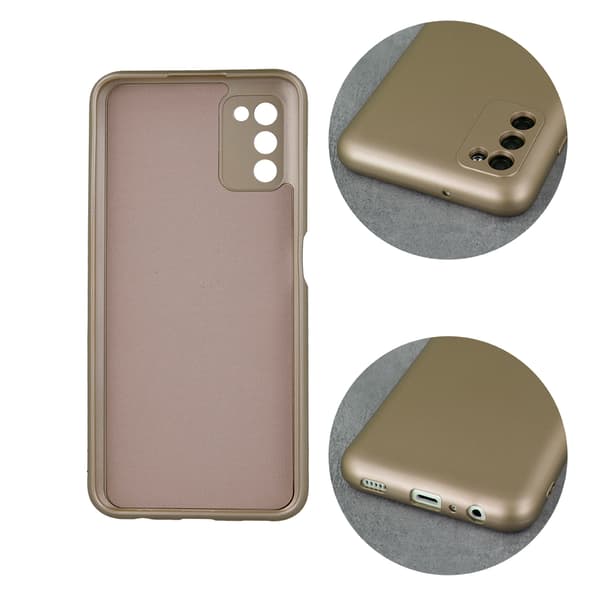 Metallic skal för Samsung Galaxy A25 5G (global) guld