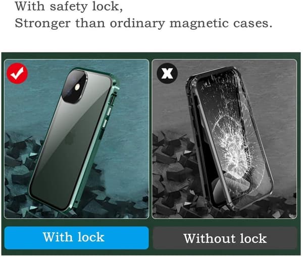 doubel case för Samsung S21|svart