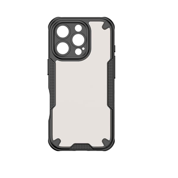 Defender Matt-fodral för iPhone 16 Pro 6,3\" svart