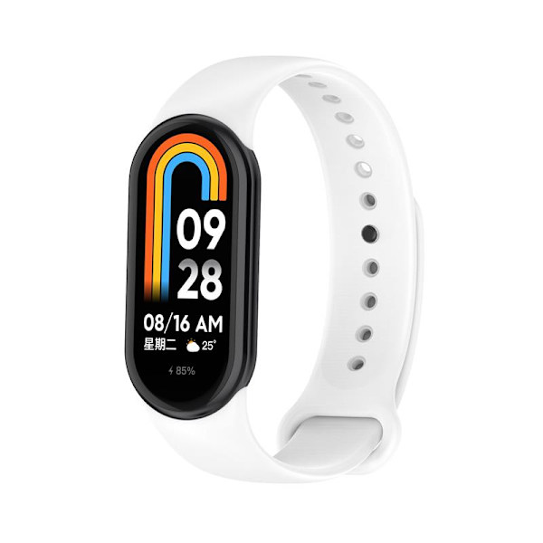 SILIKONREM MI BAND 8/M8 (2). VIT
