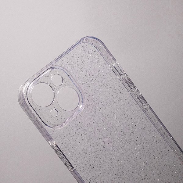 glittersilikon  fodral för iPhone 16  pro max