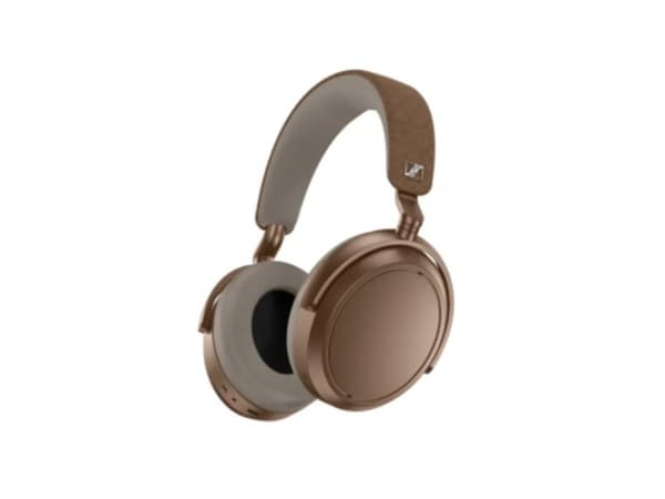 Sennheiser MOMENTUM 4 trådlös Kablet Hörlurar Brun Grå