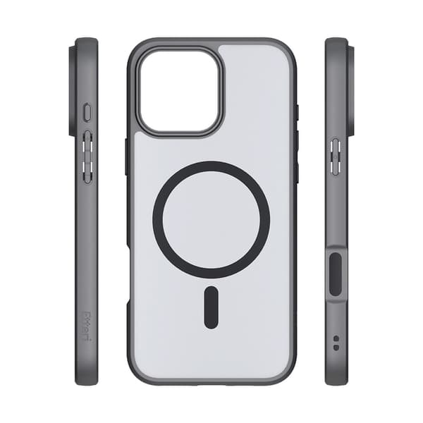 Etteri Matt Mag skal för iPhone 16 Pro Max svart svart