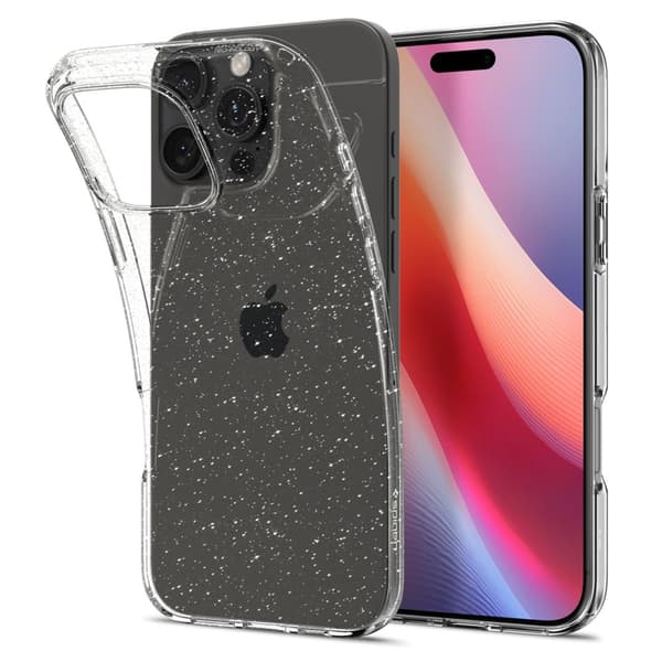 Spigen Liquid Crystal skal till iPhone 16 Pro 6,3\" glitter crystal