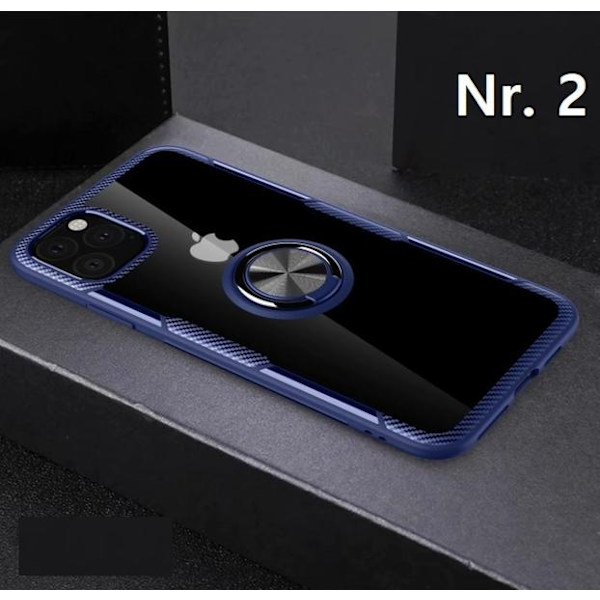 hårdsilkon fodral för 11med magnet ring blå "Blue"
"Blå"