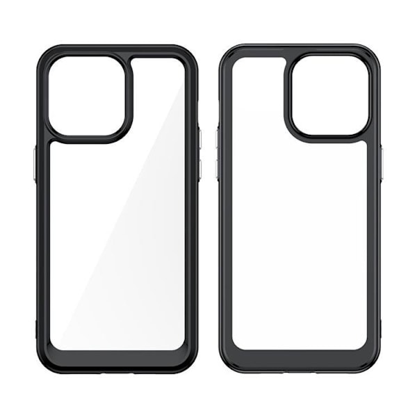 Baksilikon fodral för iPhone 15 Plus blå