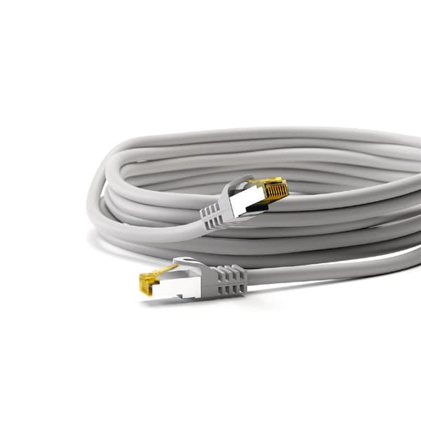 Goobay RJ45 CAT 7 S/FTP CU 1 m Grey