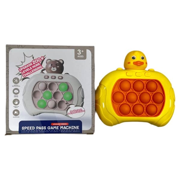 FÄRDIGHETSSPEL ANKA (POP IT) GUL