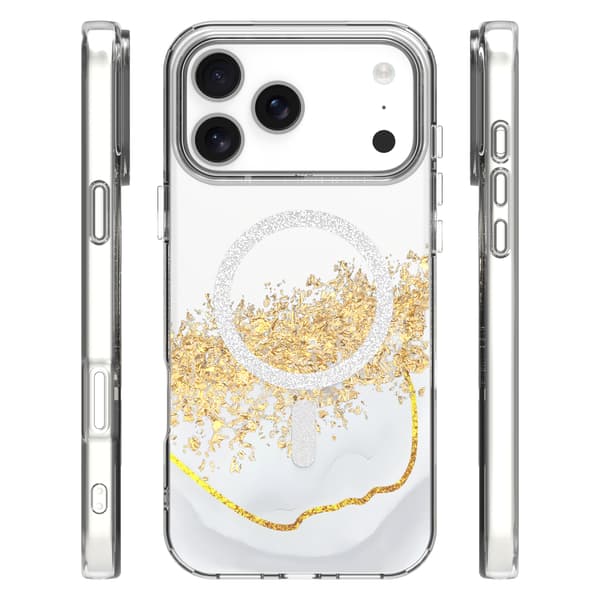 Epoxy Mag skal för iPhone 17 Pro vit