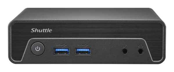 Shuttle XPC nano NE10N Mini PC N-series N100 0GB 0GB Intel UHD Graphics No-OS