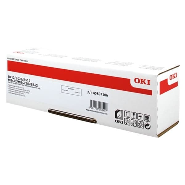OKI Gul 10000 sidor Toner 45862814